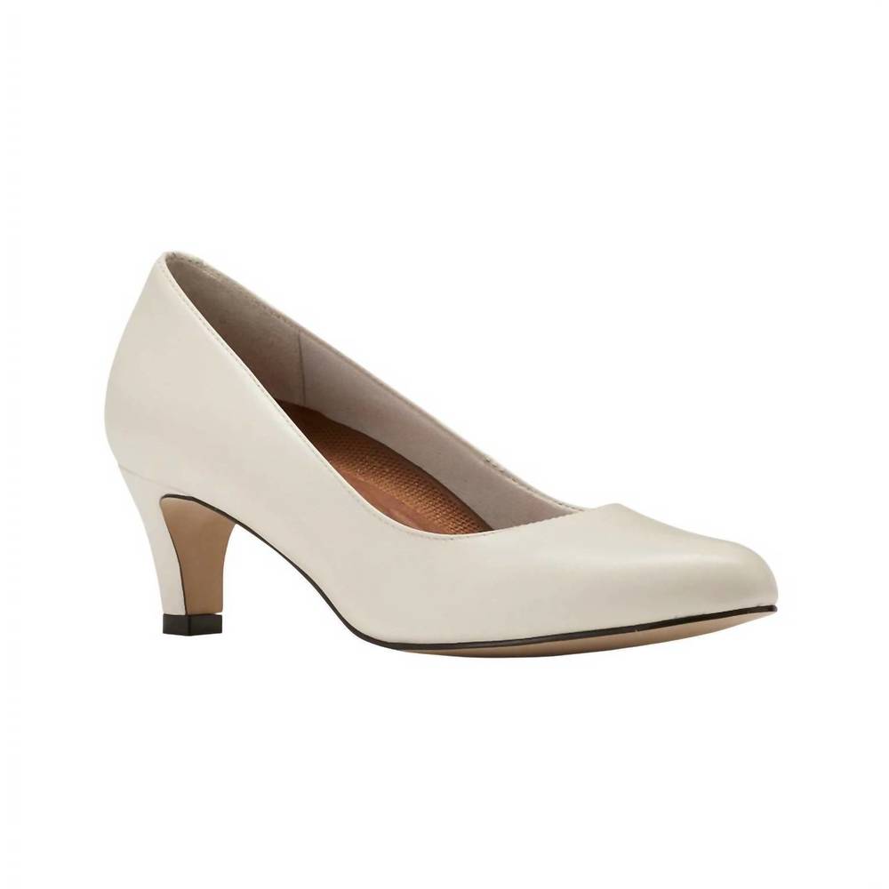 NEW THE WALKING CRADLE CO. women's joy leather pump in white